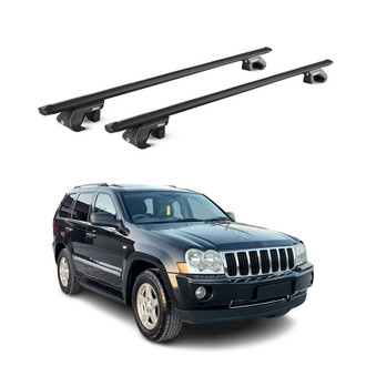 OMAC® - Black Raised Roof Rails Cross Bars