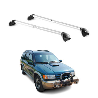 OMAC® - Gray Raised Roof Rails Cross Bars