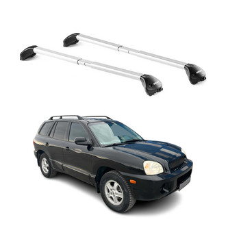 OMAC® - Gray Raised Roof Rails Cross Bars