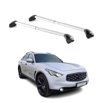 OMAC® - Gray Raised Roof Rails Cross Bars