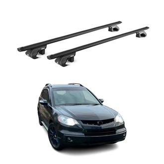 OMAC® - Black Raised Roof Rails Cross Bars