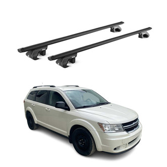 OMAC® - Black Raised Roof Rails Cross Bars