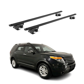 OMAC® - Black Raised Roof Rails Cross Bars
