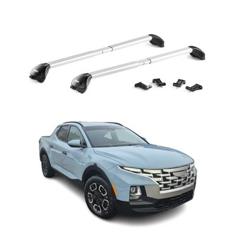 OMAC® - Gray Flush-Mounted Roof Rails Cross Bars