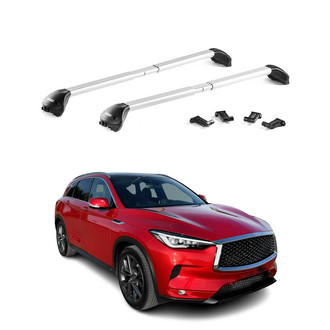 OMAC® - Gray Flush-Mounted Roof Rails Cross Bars