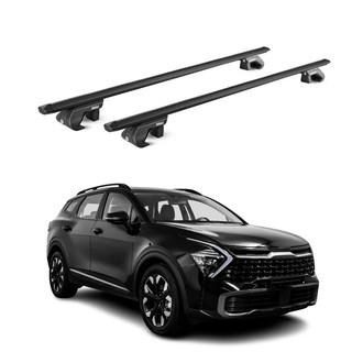 OMAC® - Black Raised Roof Rails Cross Bars