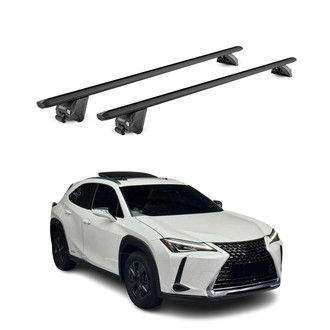 OMAC® - Black Flush-Mounted Roof Rails Cross Bars