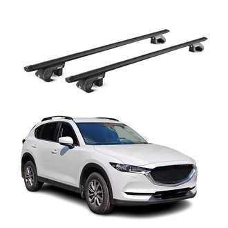 OMAC® - Black Raised Roof Rails Cross Bars