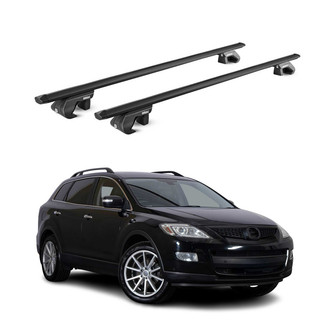 OMAC® - Black Raised Roof Rails Cross Bars