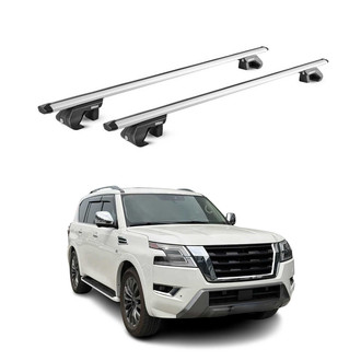 OMAC® - Gray Raised Roof Rails Cross Bars