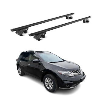 OMAC® - Black Raised Roof Rails Cross Bars