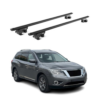 OMAC® - Black Raised Roof Rails Cross Bars