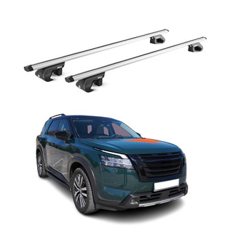 OMAC® - Gray Raised Roof Rails Cross Bars