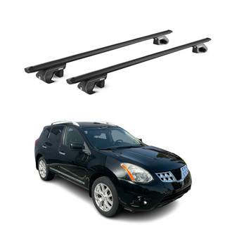 OMAC® - Black Raised Roof Rails Cross Bars