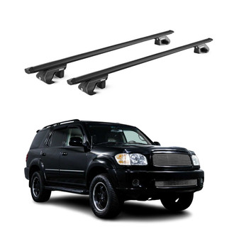 OMAC® - Black Raised Roof Rails Cross Bars