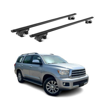 OMAC® - Black Raised Roof Rails Cross Bars