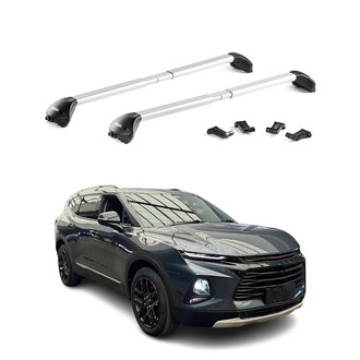 OMAC® - Silver Flush-Mounted Roof Rails Cross Bars