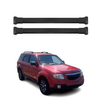 OMAC® - Black Raised Roof Rails Cross Bars