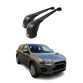 OMAC® - Black Flush-Mounted Roof Rails Cross Bars