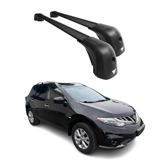 OMAC® - Black Raised Roof Rails Cross Bars
