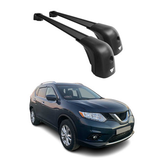 OMAC® - Black Raised Roof Rails Cross Bars