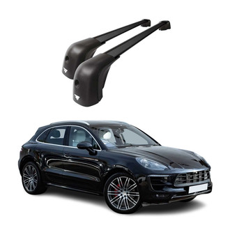OMAC® - Black Flush-Mounted Roof Rails Cross Bars