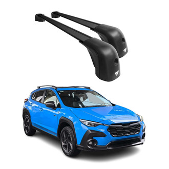 OMAC® - Black Raised Roof Rails Cross Bars