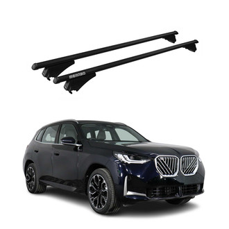 OMAC® - Black Flush-Mounted Roof Rails Cross Bars