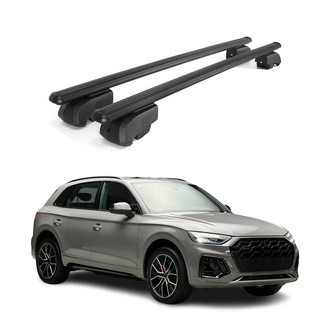 OMAC® - Black Flush-Mounted Roof Rails Cross Bars