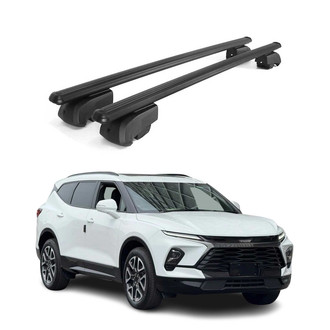 OMAC® - Black Flush-Mounted Roof Rails Cross Bars