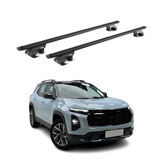OMAC® - Black Raised Roof Rails Cross Bars