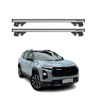 OMAC® - Gray Raised Roof Rails Cross Bars