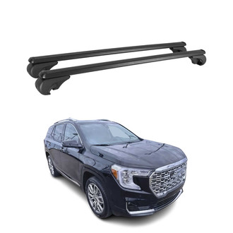 OMAC® - Black Raised Roof Rails Cross Bars