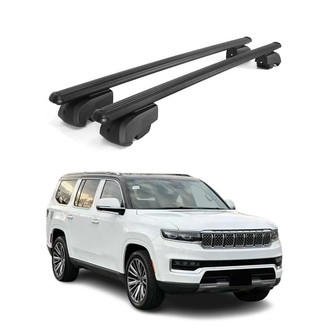OMAC® - Black Flush-Mounted Roof Rails Cross Bars