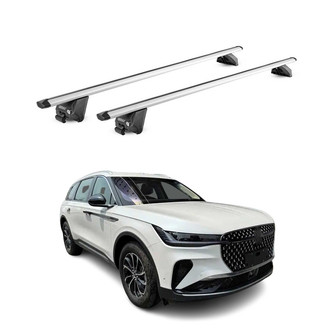OMAC® - Gray Flush-Mounted Roof Rails Cross Bars