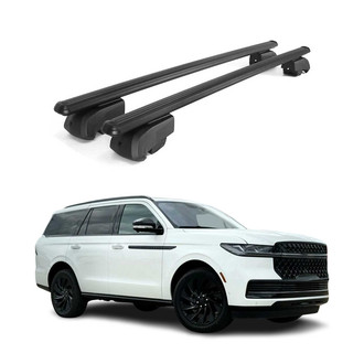 OMAC® - Black Flush-Mounted Roof Rails Cross Bars