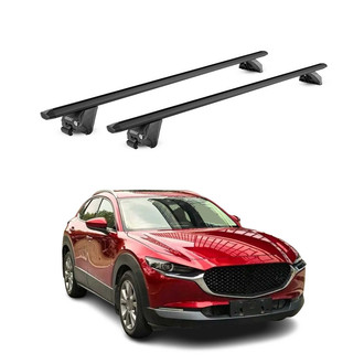 OMAC® - Black Flush-Mounted Roof Rails Cross Bars