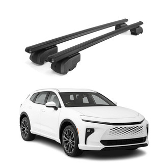OMAC® - Black Flush-Mounted Roof Rails Cross Bars