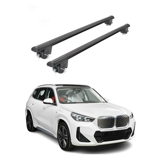 OMAC® - Black Flush-Mounted Roof Rails Cross Bars