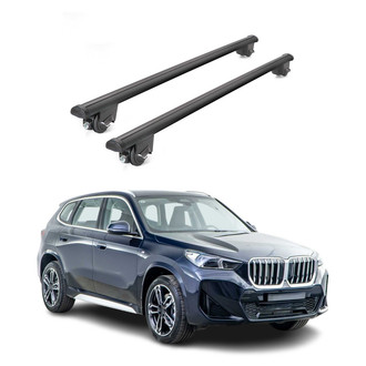 OMAC® - Black Flush-Mounted Roof Rails Cross Bars