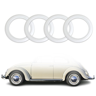 OMAC® - White Volkswagen Wheel Tire Insert Set