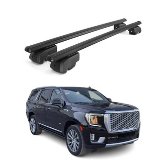 OMAC® - Black Flush-Mounted Roof Rails Cross Bars