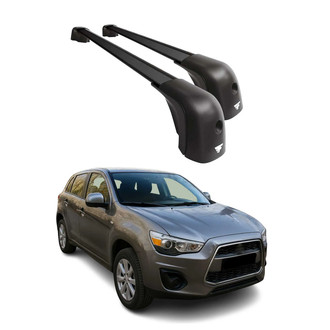 OMAC® - Black Raised Roof Rails Cross Bars