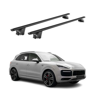 OMAC® - Black Flush-Mounted Roof Rails Cross Bars