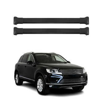 OMAC® - Black Raised Roof Rails Cross Bars