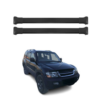 OMAC® - Black Raised Roof Rails Cross Bars