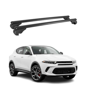 OMAC® - Black Flush-Mounted Roof Rails Cross Bars