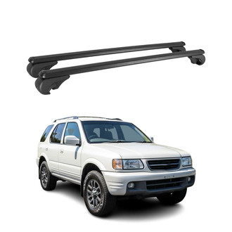 OMAC® - Black Raised Roof Rails Cross Bars