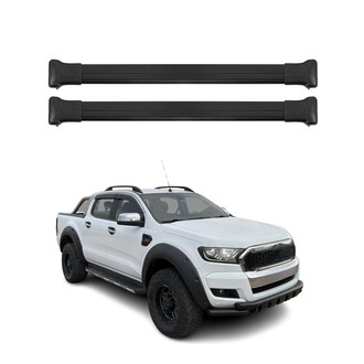 OMAC® - Black Raised Roof Rails Cross Bars