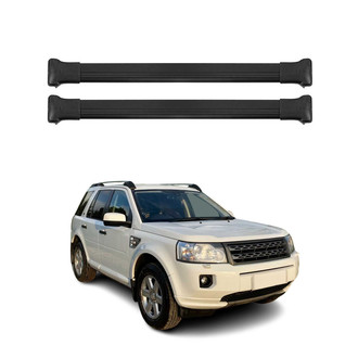 OMAC® - Black Raised Roof Rails Cross Bars